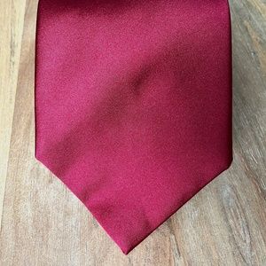 Robert Talbott Best of Class solid red satin power tie